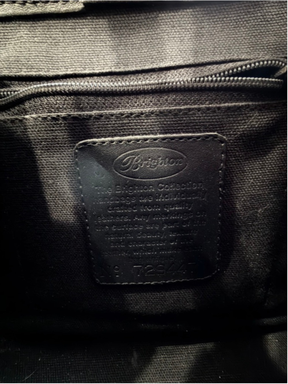Brighton Leather Box Satchel Crossbody Bag - Picture 9 of 12